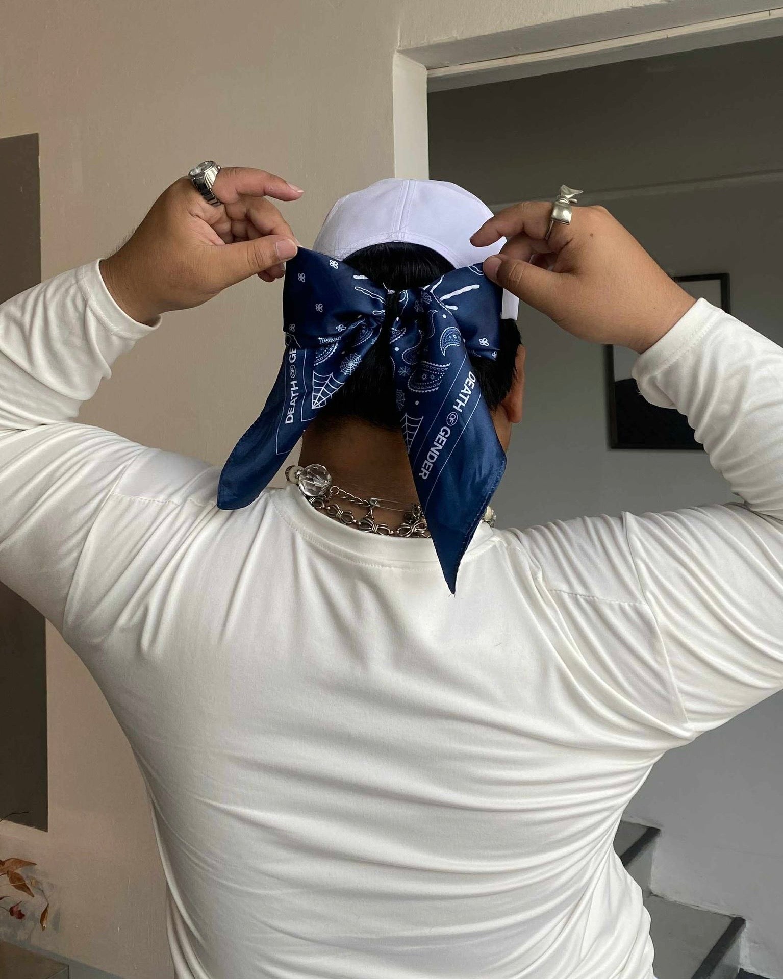 S107: Silky Spider Bandana