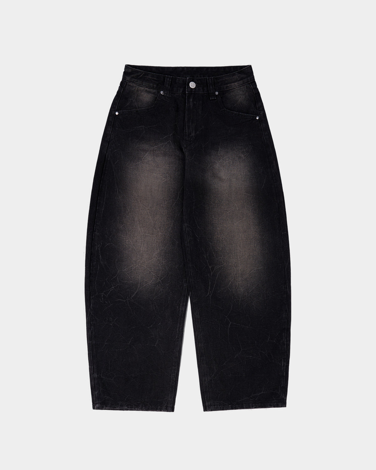 S202: Marble Wash Curve Jeans