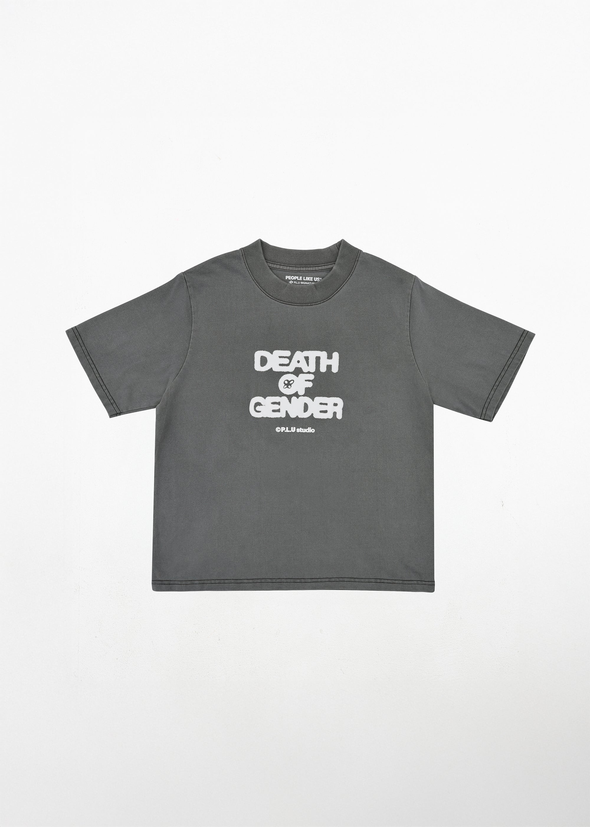 S102: "Death" High Collar Regular Fit Tee