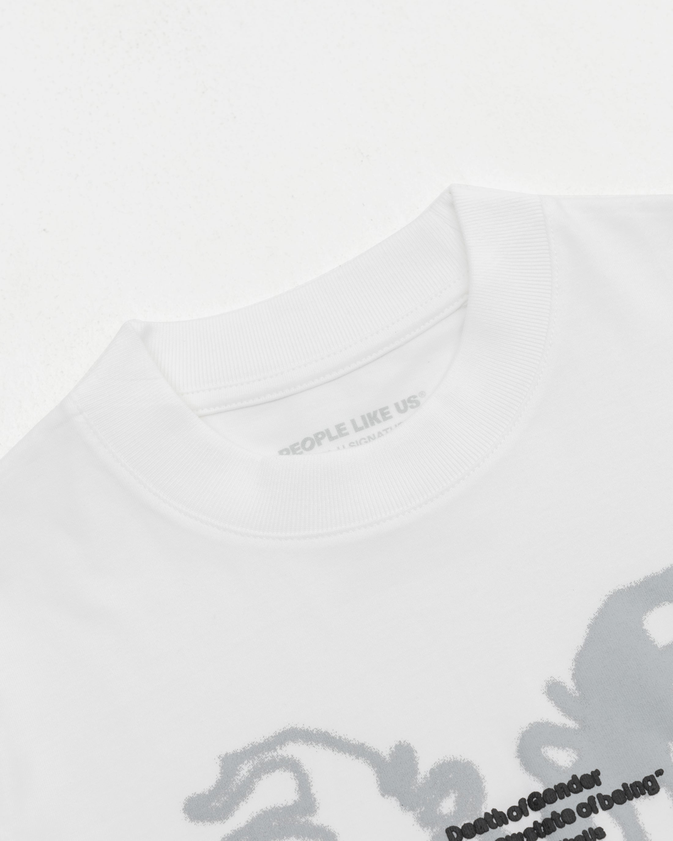 S103: "Rebirth" High Collar Crop Tee