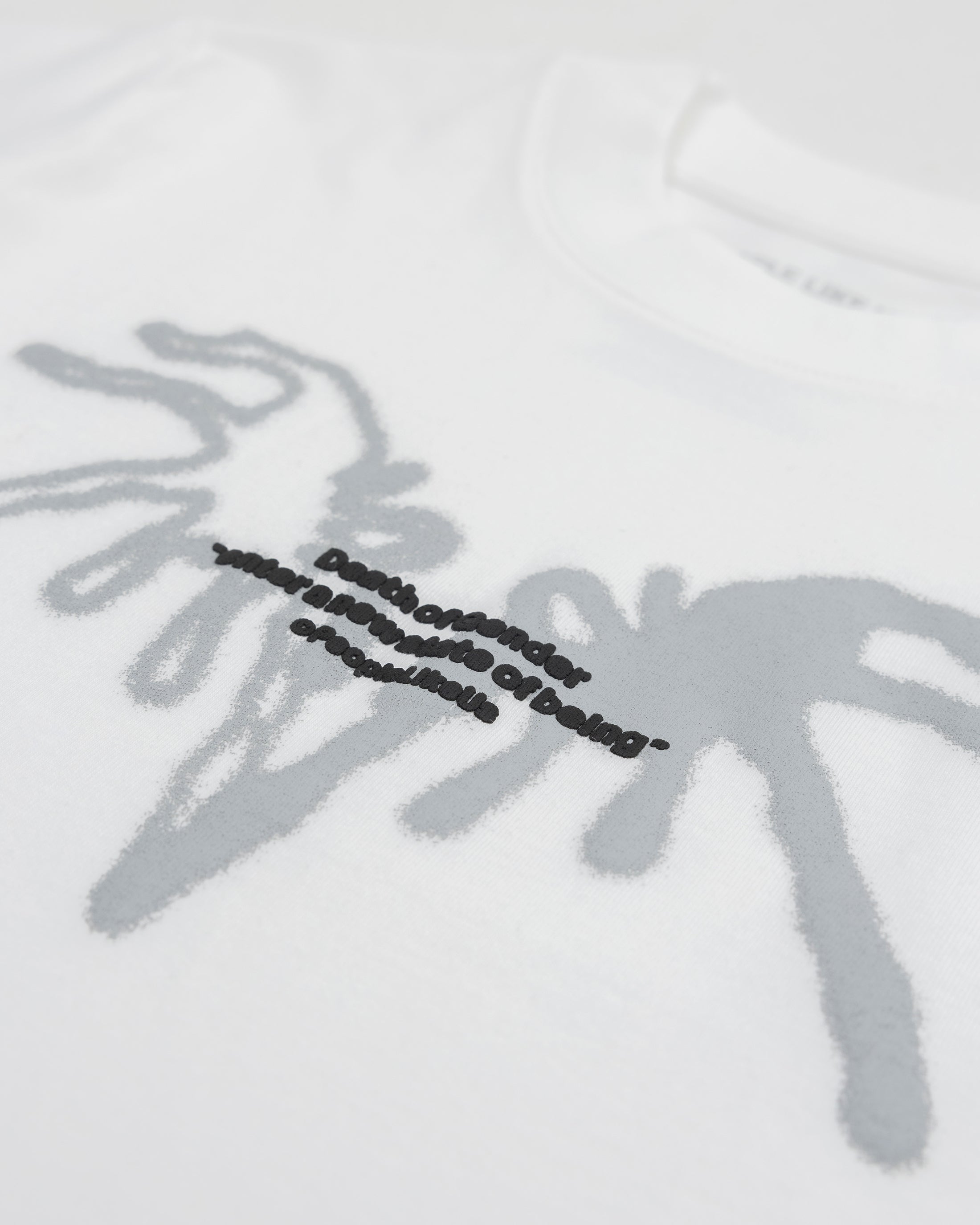 S103: "Rebirth" High Collar Crop Tee