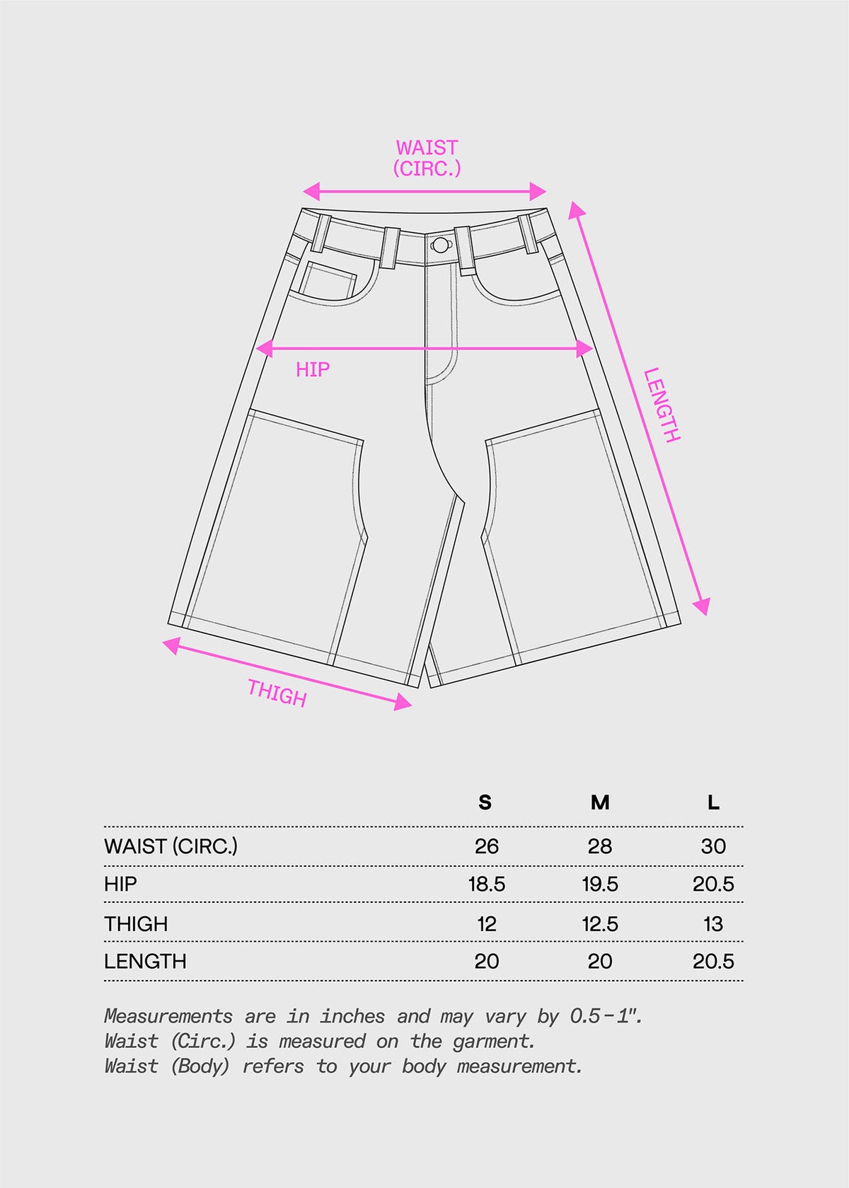 S105: Washed Denim Carabiner Shorts (Deep Blue)